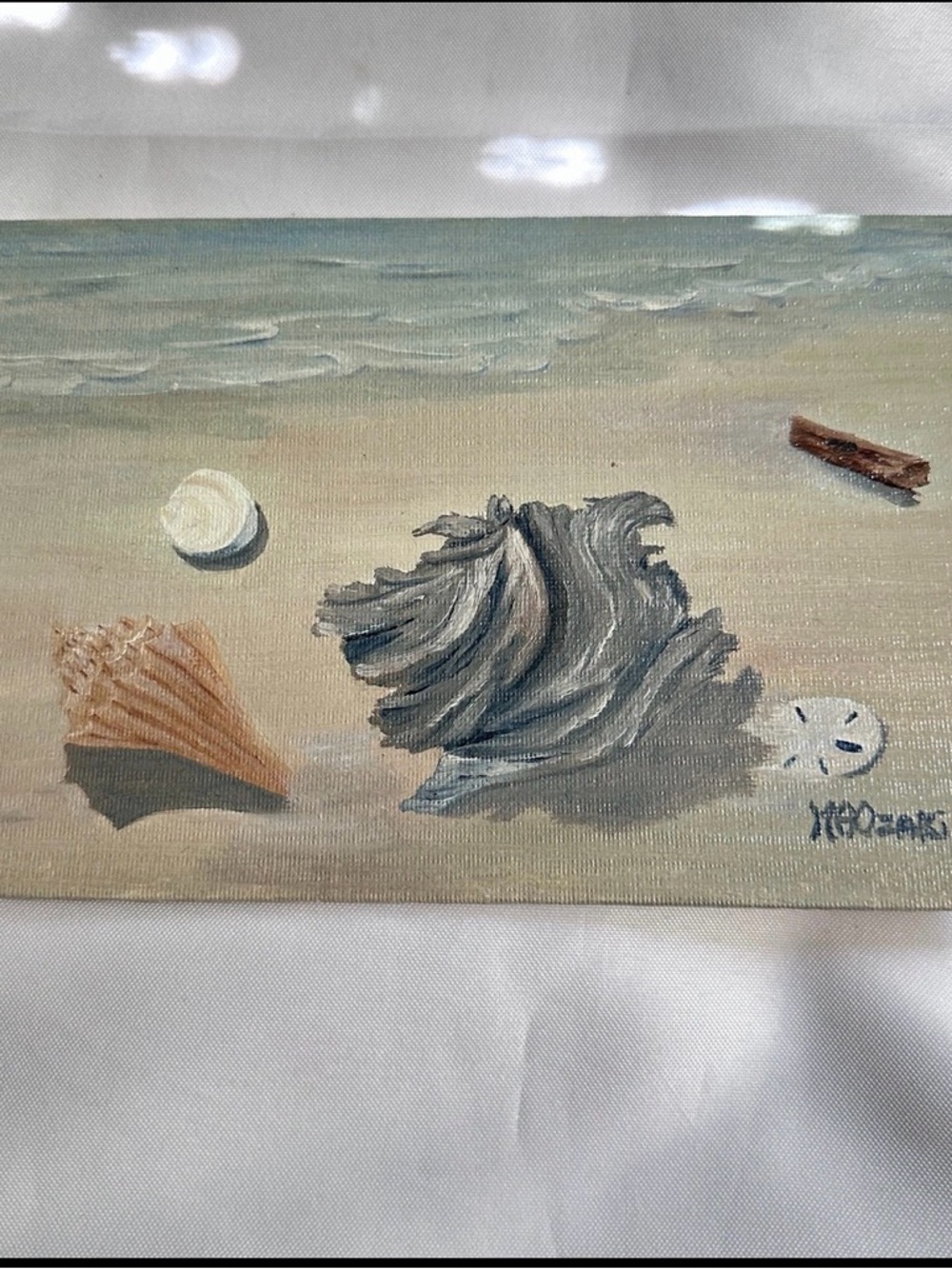 Handpainted 6x9 beach painting